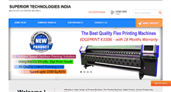 Desktop Screenshot of flexprintingmachines.net